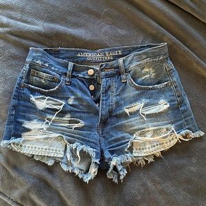 American Eagle High Rise Festival Shorts - size 2